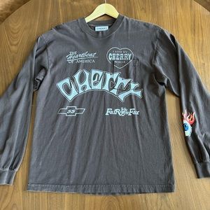 Cherry Los Angeles Long Sleeve Top